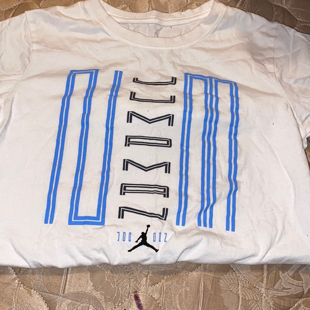 White Jordan shirt